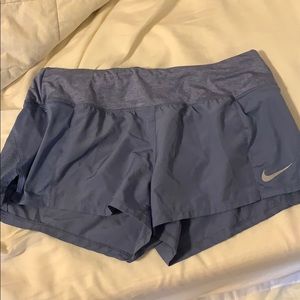 Blue/purple Nike shorts